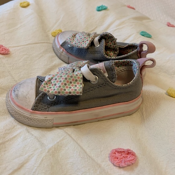 Converse sneakers with bow, toddler girl 6 - Picture 5 of 5